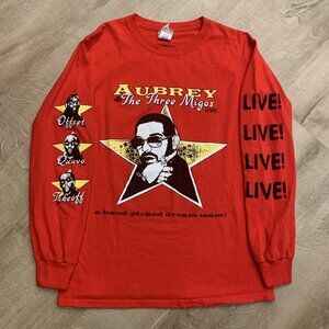 Scorpion Drake Migos 2018 Aubrey and the Three Migos Tour T-Shirt Men’s Small S